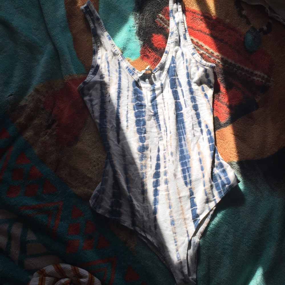 Tie die body suit